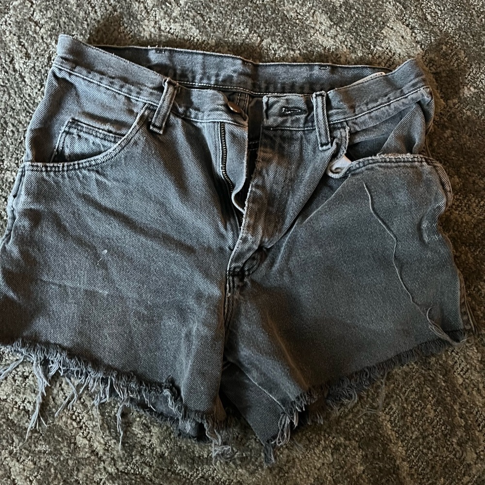 Vintage denim shorts